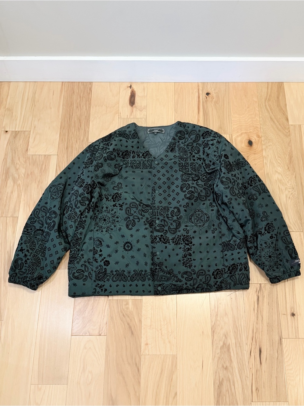 LIKE NEW Kith Men’s Winfield Quilted Liner Stadium Jacket
